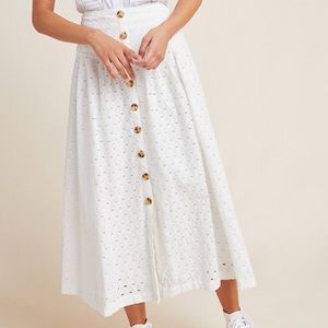 NWT Anthropologie Maeve Vanderbilt Skirt Size 10